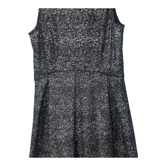 Everly Black/Silver Sparkly Mini Dress, Medium - Picture 5 of 7